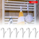 26 шт. с подогревом Полотенца радиатор рельса Ванна крюк держатель высокое качество вешалка ткань Портативный Многофункциональный зажимы деталь крюка для ванной комнаты