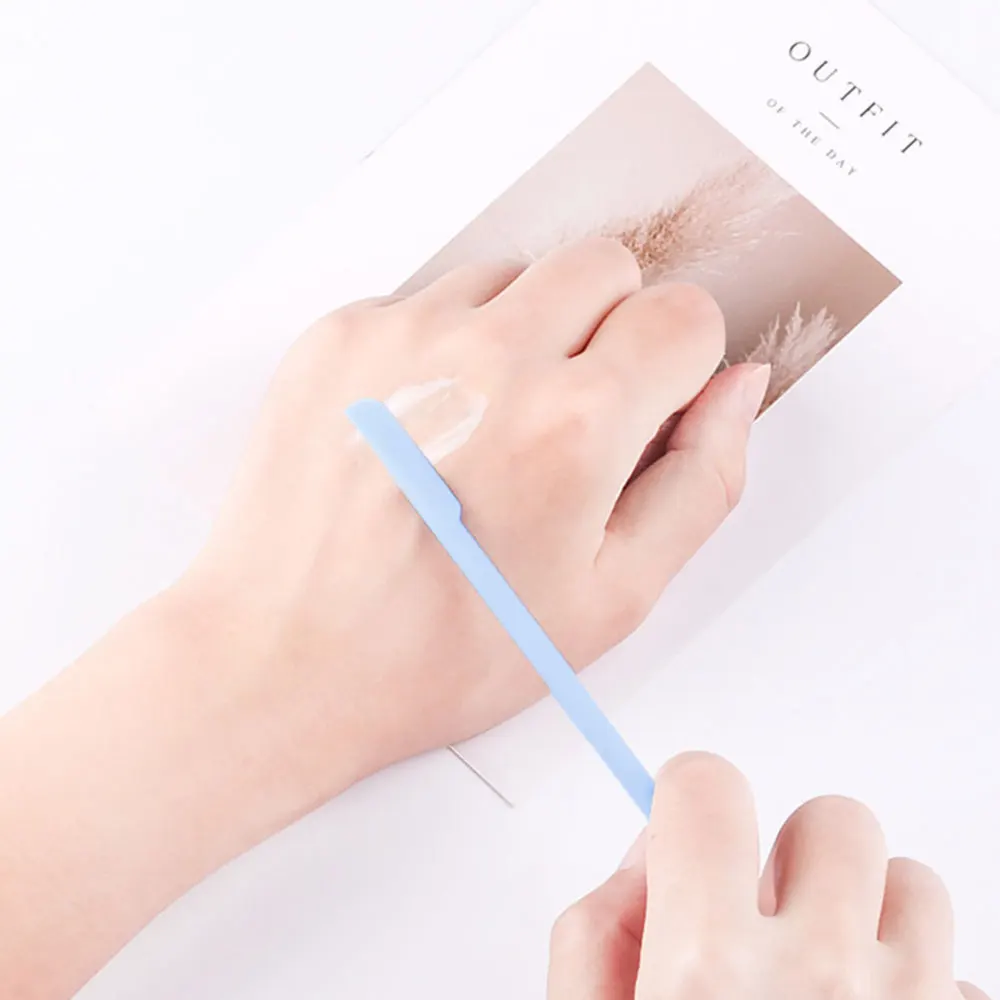 

3pcs Lotion Spatula Silicone Bottle Scraper Last Drop Spatula for Beauty