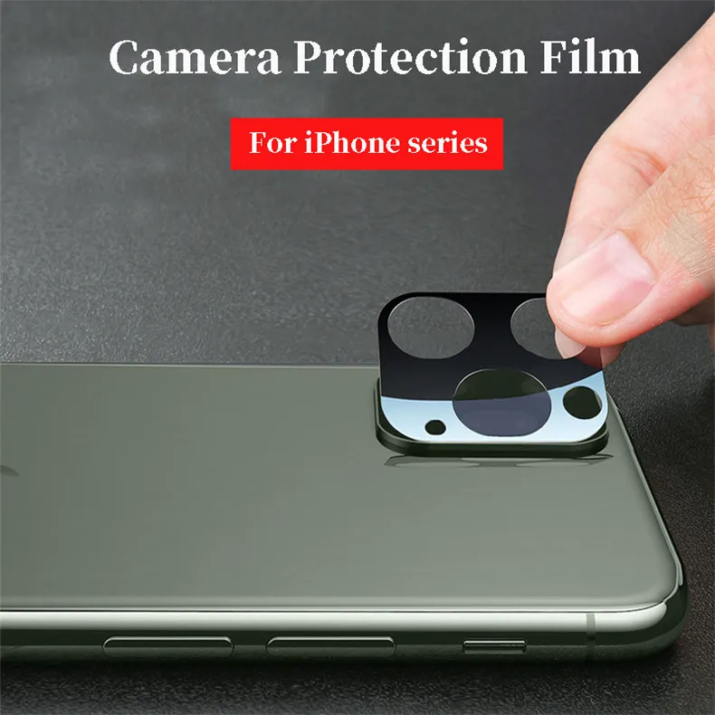 Для iPhone 11 Pro 2 шт. защитная пленка для камеры телефона закаленное стекло +