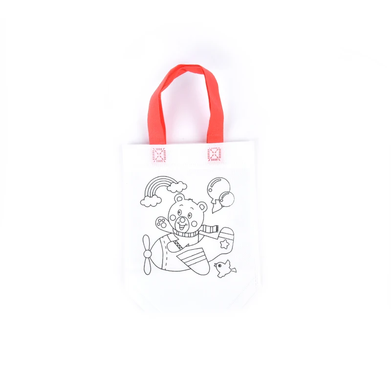 Saizhi DIY Рисование игрушки цветные граффити мешок ручной работы детей экологически чистый материал SZ3102