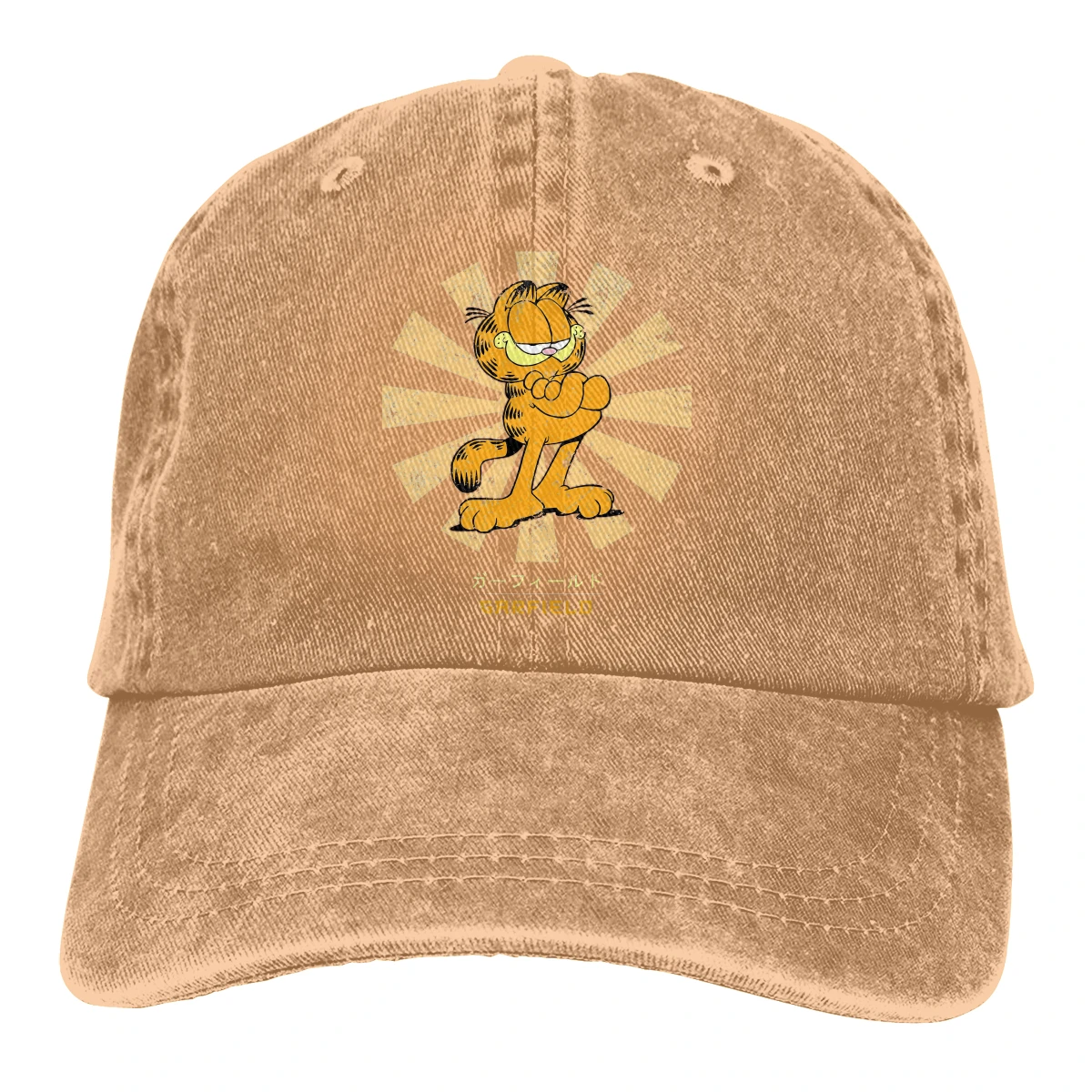 

Summer Cap Sun Visor Cute Hip Hop Caps The Garfield Show Anime Cowboy Hat Peaked Hats