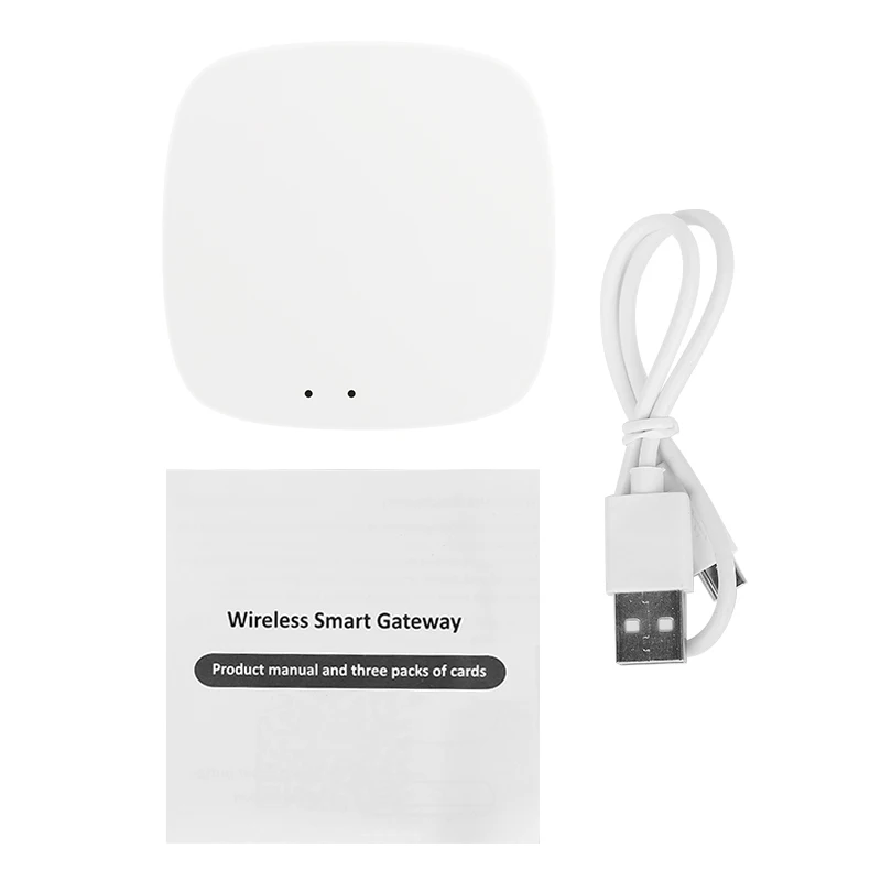 

Умный шлюз Tuya ZigBee3.0, хаб для умного дома, мост, приложение Smart Life, Wi-Fi, беспроводной пульт дистанционного управления, работает с Alexa Google Home