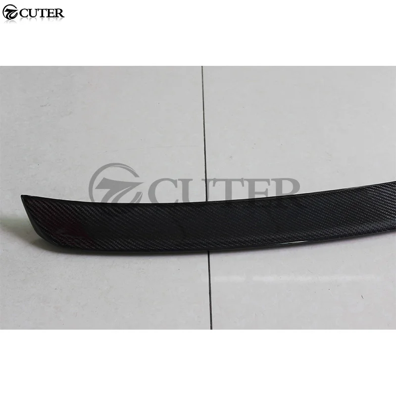 Автомобильный задний спойлер из углеродного волокна A4 B9 крылья для Audi Комплект