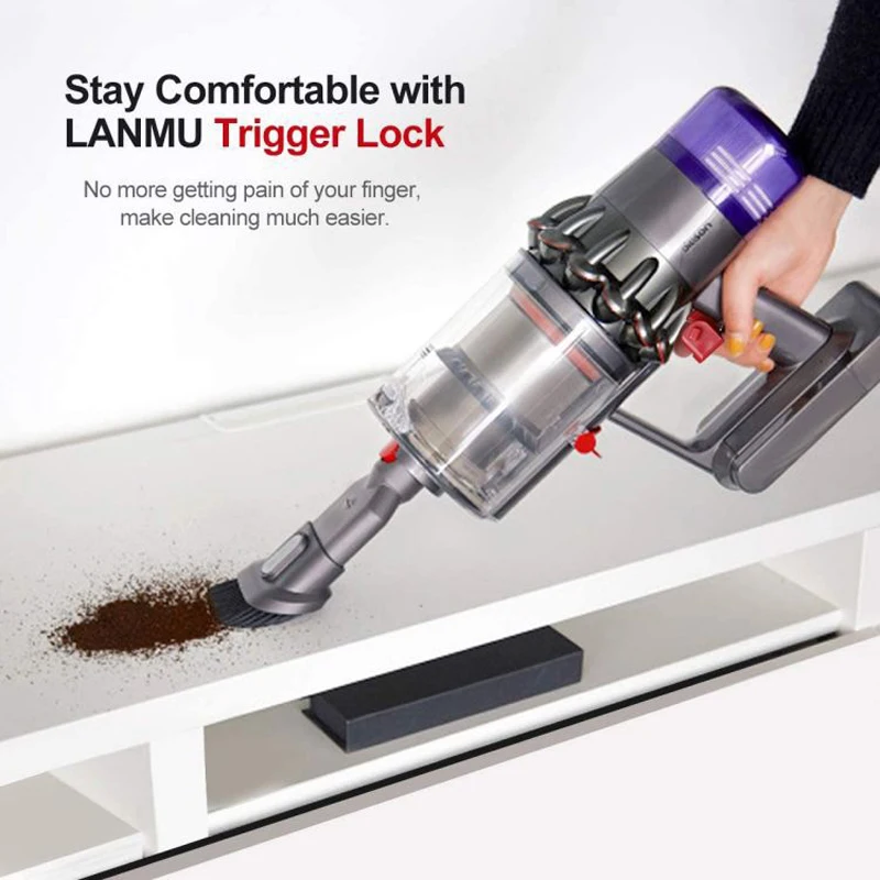 Кнопка блокировки пылесоса аксессуары для легкой установки пусковой замок