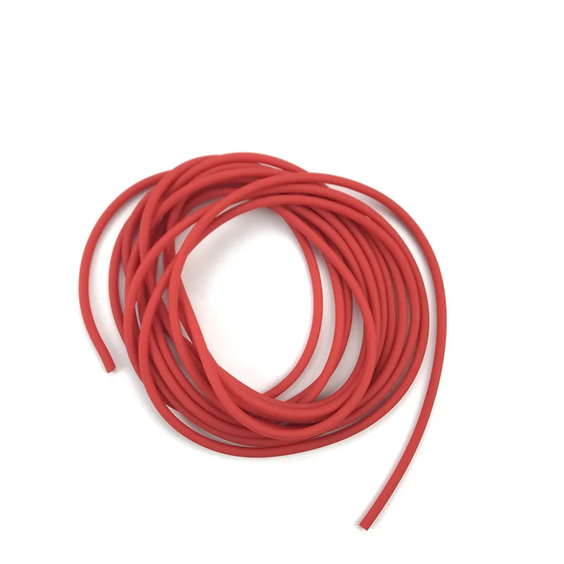 

Natural Red Latex Slingshots Rubber Tube 0.5/1/2/3/4/5M for Hunting Shooting High Elastic Tubing Band Accessories 2X5mm Diameter