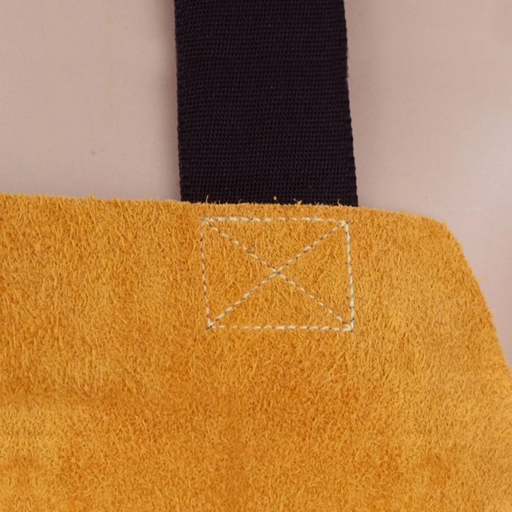 

Adjustable Artificial Leather Apron Welding Protect Apron for Cooking/Washing/Welding/Cutting/Handling Woodworking Supplies