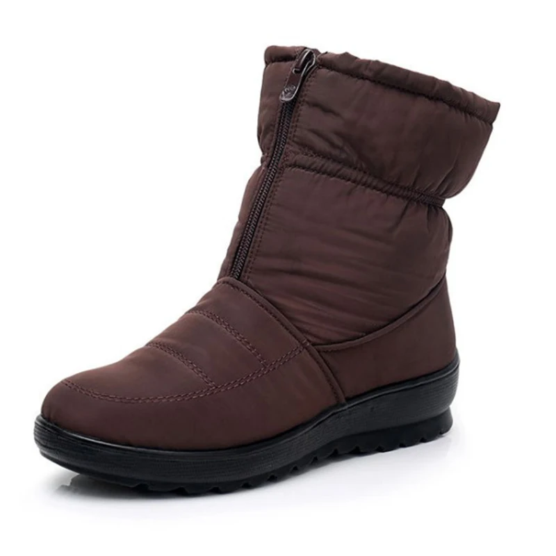 WYFAMDER/Водонепроницаемые зимние ботинки коллекция 2020 года Модные ботильоны на