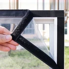 Противомоскитная сетка для окна летние комнатные противоюзовые Насекомых Окно Экран самоклеящаяся липучка 