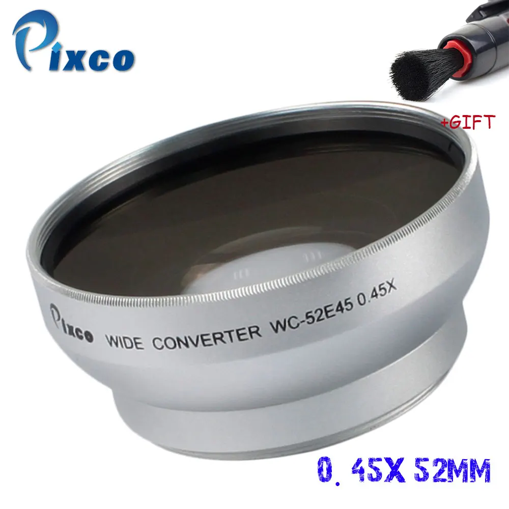 

Pixco 52MM 0.45X thread lens Super Macro Wide Angle Lens For canon nikon sony PENTAX olympus DSLR DV SLR Camera