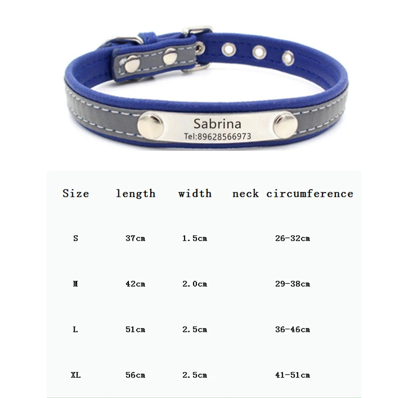 Ошейники для собак с защитой от потери идентификационная бирка именем собаки