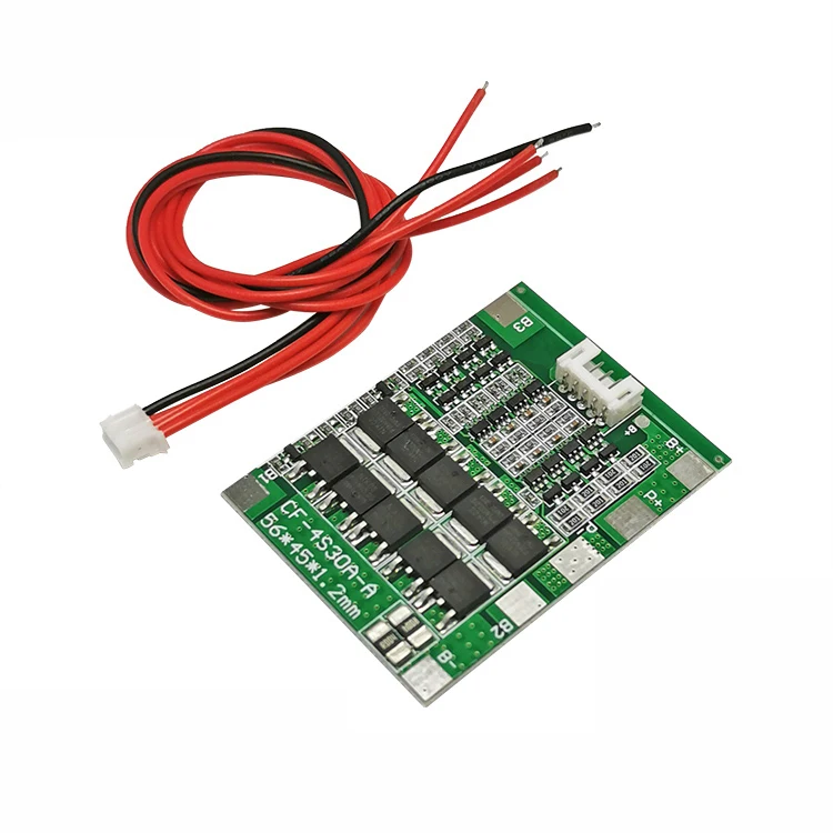4S 30A 14 8 V литий ионная батарея 18650 BMS пакеты Щит защиты печатной платы баланс