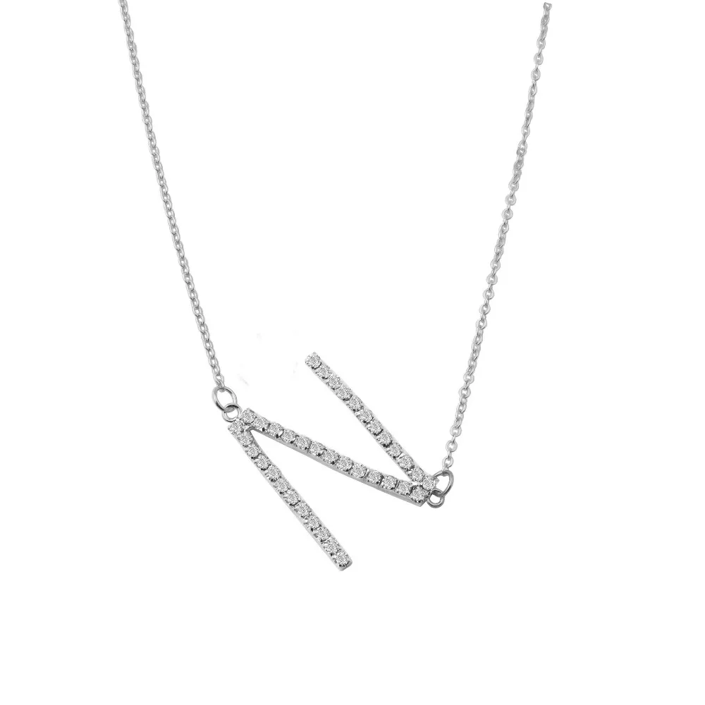 Женская цепочка с подвеской в виде букв от A до Z 26 дюймов|Цепочки| |