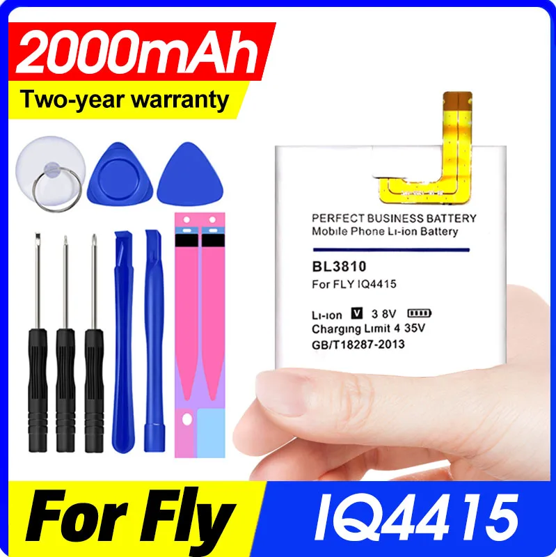 

Аккумулятор Bl3810 для Fly Quad Iq4415 Iq 4415 Bl 3810 мобильный телефон Bateria