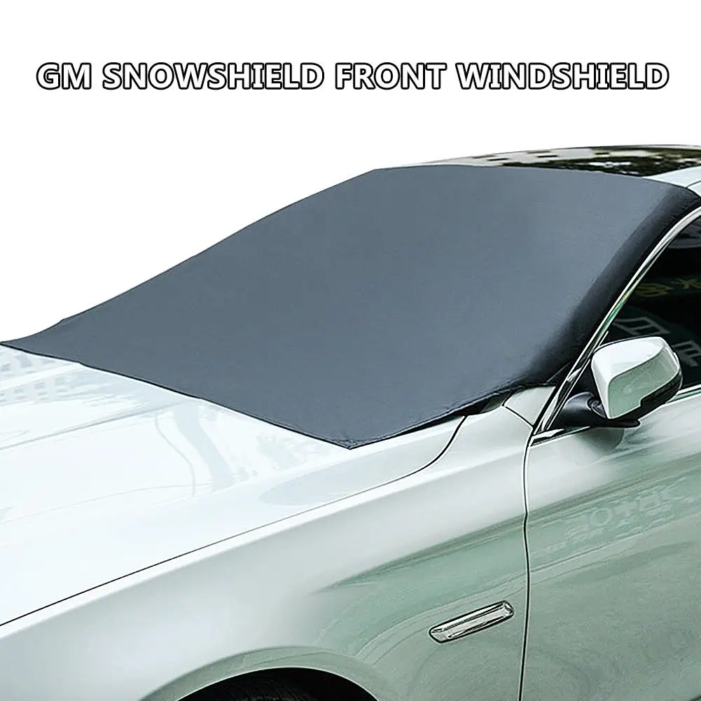 

210*120CM Car Front Windscreen Cover Automobile Magnetic Sunshade Cover Car Windshield Snow Sun Shade Waterproof Protector Cover