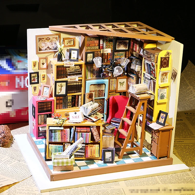 Новый 3D Кукольный дом головоломки деревянная игрушка Diy Коллекция Деревянный