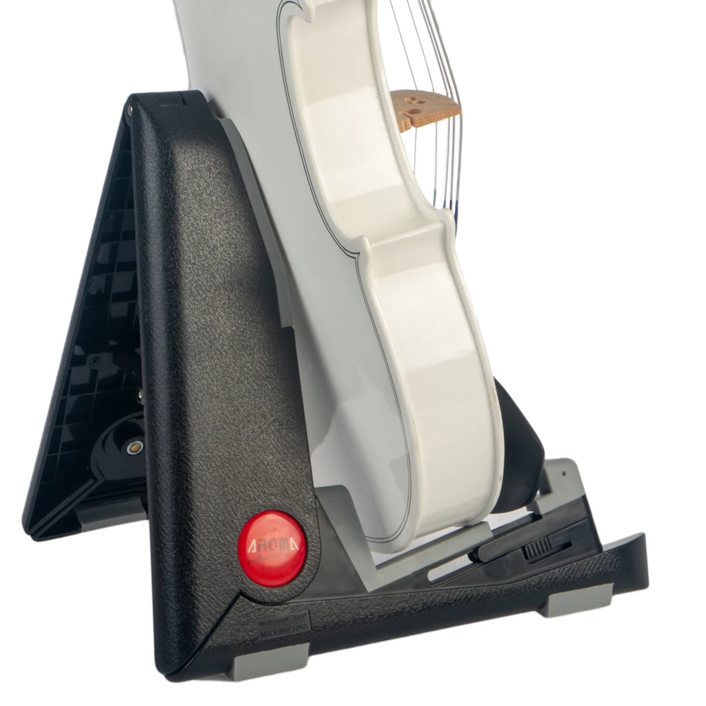 aroma ags 01 guitar bass stand portable adjustable folding space saving for pro bass acoustic electronic guitar stand free global shipping
