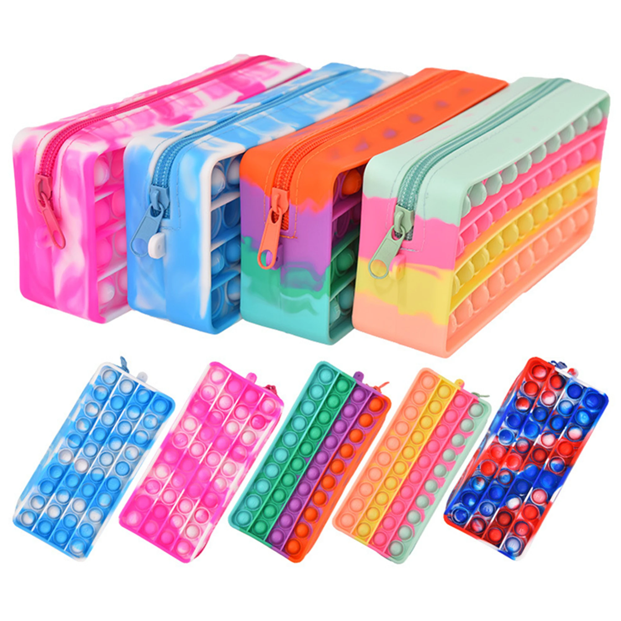 

Кошелек, игрушки-карандаши с эффектом пузырьков, мягкие игрушки-антистресс для взрослых