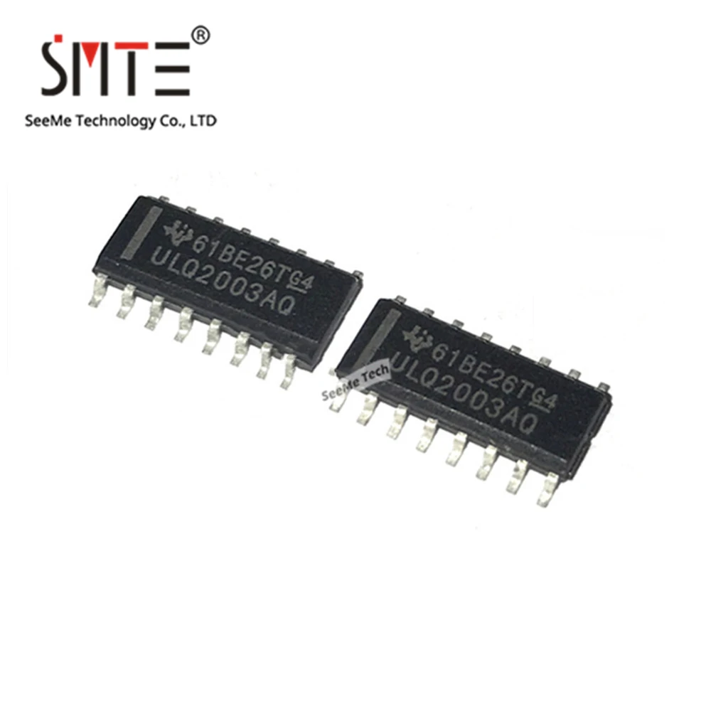 

10 шт./лот ULQ2003AQDRQ1 IC PWR драйвер Силовые транзисторы NPN 1:1 16soic Новый и оригинальный