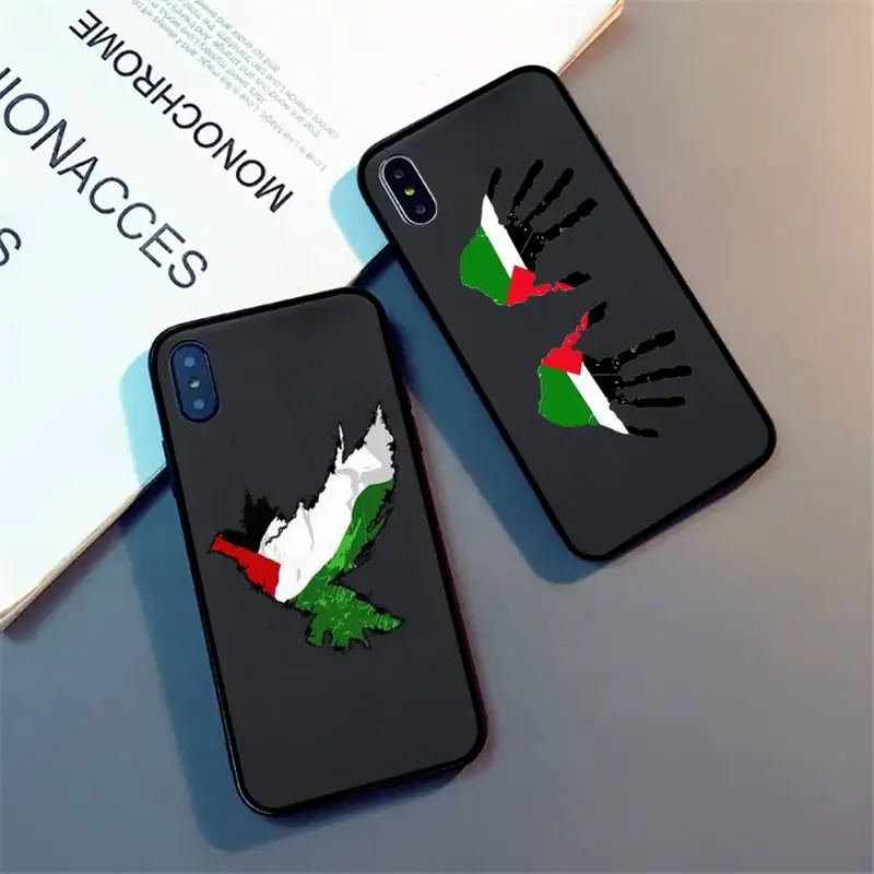 

Free palestine Phone Case for iPhone 7 8 11 12 Pro X XS Max XR Samsung A S 10 20 50 Plus pro mobile bags