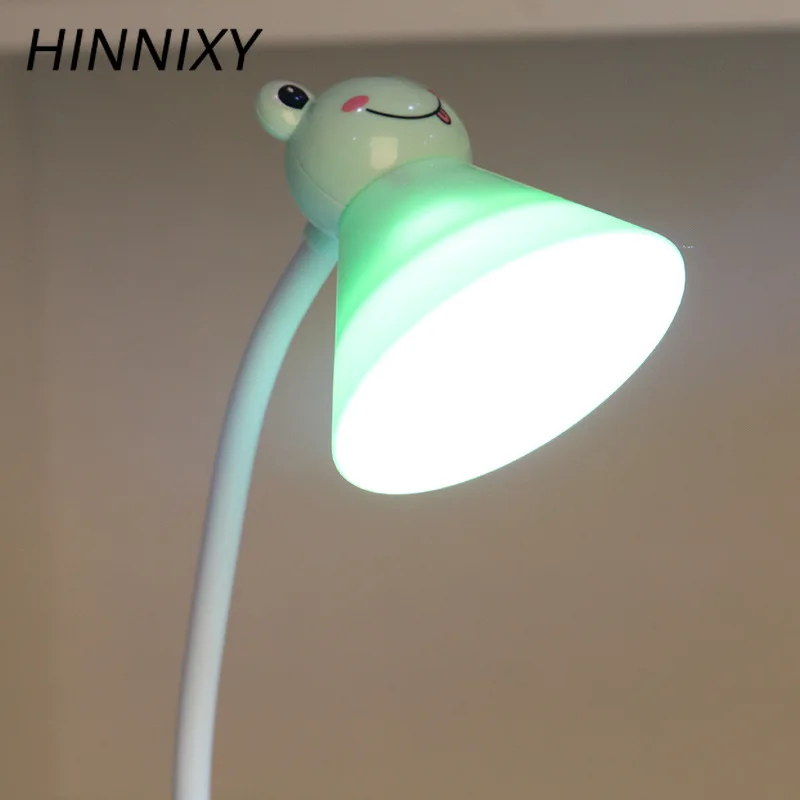 Hinnixy, Мультяшные животные, настольные лампы, светодиодный светильник, приспособление для мобильного телефона, держатель, база, для детей, для спальни, Декор, прикроватные, для кабинета, настольные лампы