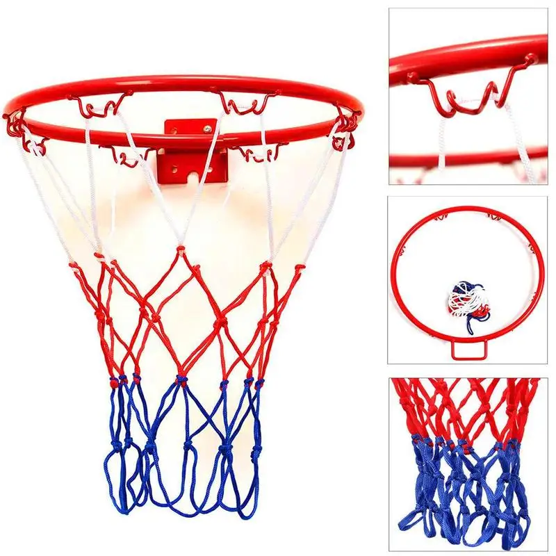 1 комплект подвесной баскетбольный настенный обруч с ободком для спортивных