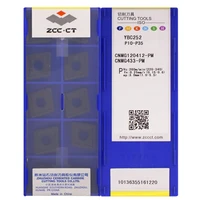 zcc ct cnmg120412 pm ybc252 cnmg433 cnc carbide inserts 10pcsbox