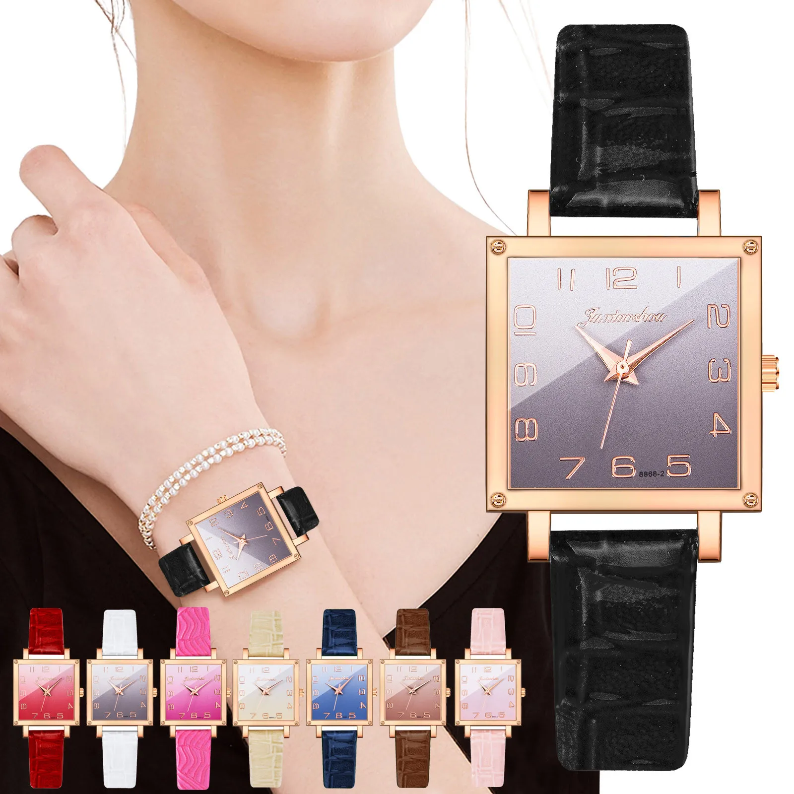 

OTOKY Belt watch new European and American popular women's watch quartz women's fashion watch simple 2021 trend new relógio femi