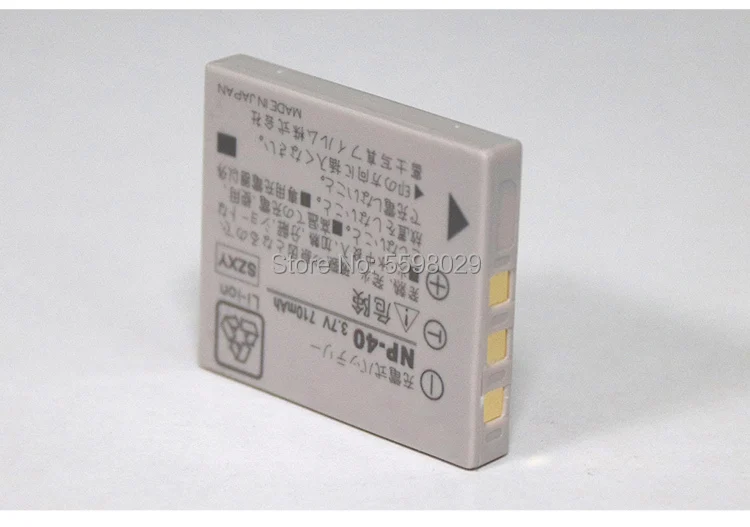 Батарея 710mAh NP-40 CNP40 NP40 для цифровой фотокамеры Аккумулятор FUJIFILM/Z40/Z50/Z55/Z57/Z750