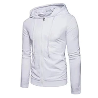 2021 new fashion men jacket solid color slim fit windproofautumn coat zipper closure jacket sweatshirt for daily wear