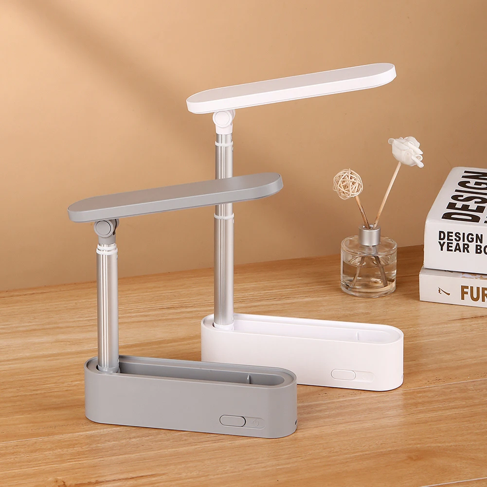 

Creative LED Reading Light Modern Minimalist Eye Protection Desk Lamp Portable Rechargeable Foldable Retractable Night Lights