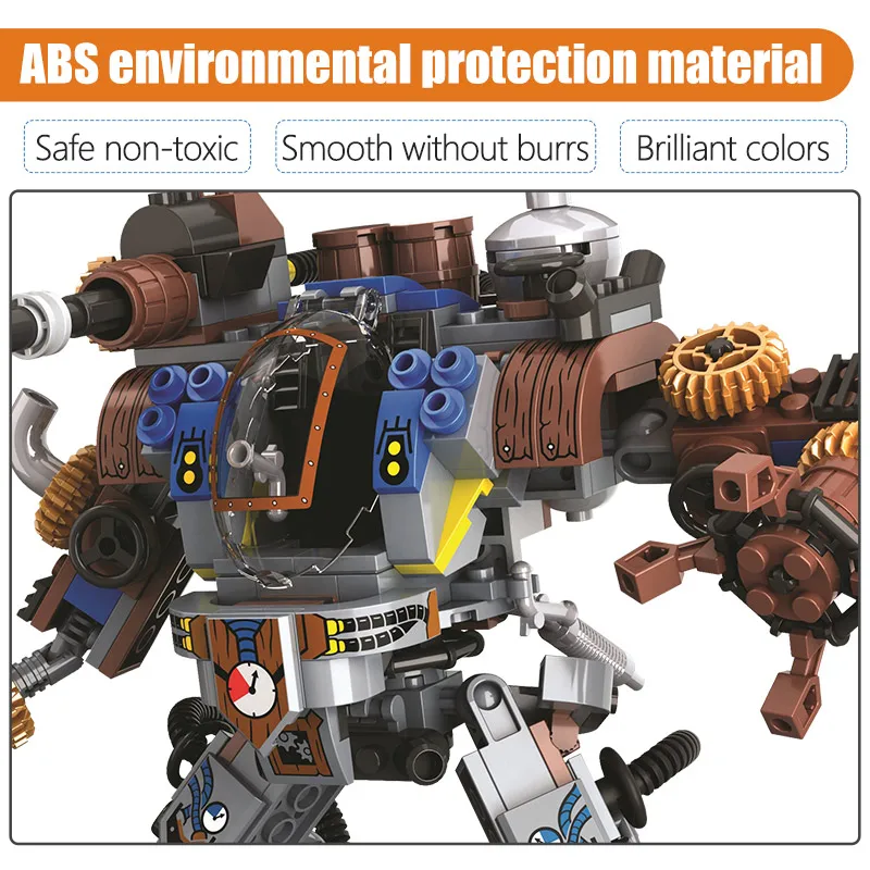 Конструктор Эра пара из серии военный механический Титан 371 блоков | Игрушки и