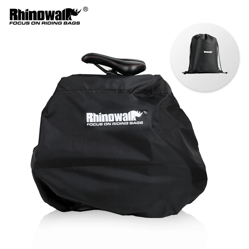 

Rhinowalk Portable Waterproof Folding Bicycle Storage Bag 14"-20"Foldable Bike Transport Pack Travel Carry Loading Bags Black