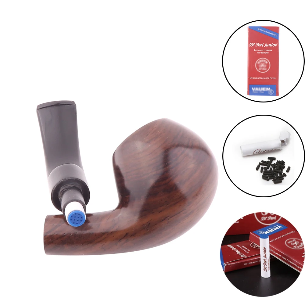 

9mm Activated Carbon Tobacco Pipe Filter Core Tobacco Accessories Universal smoking accessories Holder Filter 10pcs/Box