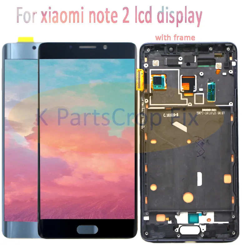 ЖК дисплей 5 7 дюйма для Xiaomi Mi Note 2 сменный сенсорный экран с цифровым