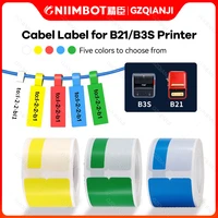 niimbot b21b3s wire and cable label paper communication network cable optical fiber pigtail self adhesive p type label