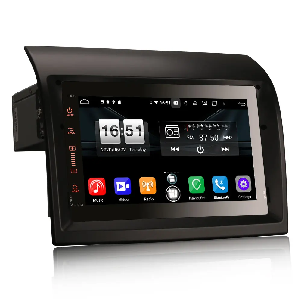 Автомобильный мультимедийный плеер с ОС Android 10 0 7 дюймов GPS радио для Peugeot Boxer 2011-2015