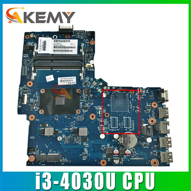 

For HP 350 G1 Laptop Motherboard With i3-4th CPU 785488-501 785488-001 6050A2608301-MB-A05 MB 100% Tested