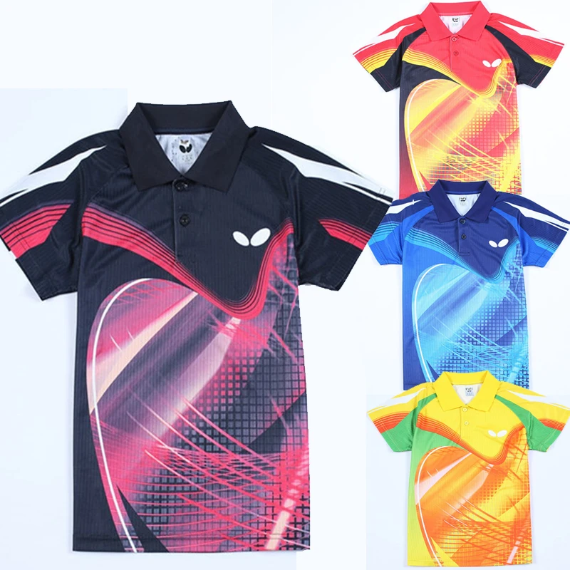 

High Quality Table Tennis Jerseys For Women Sport T-shirts Ping Pong Shirts Cloth Short Sleeve Men Sportswear