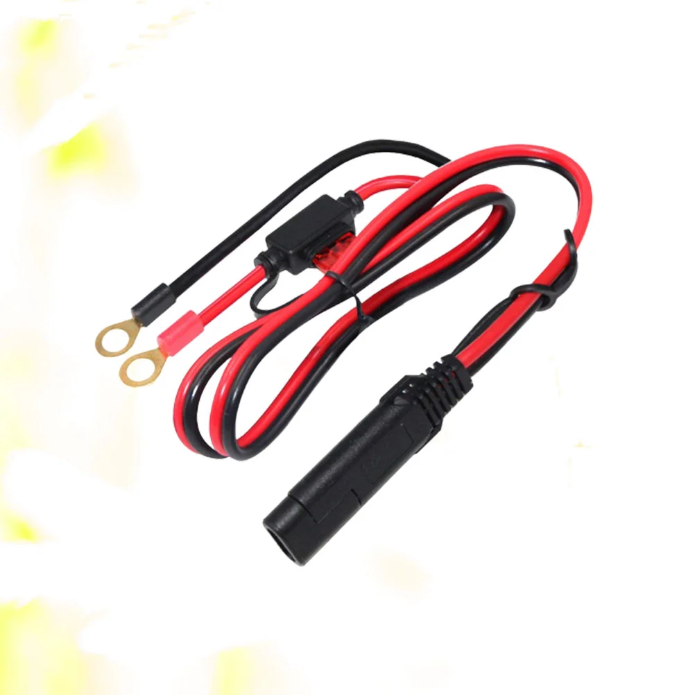 

1PC SAE to Ring Connecter Extension Cord Cable Connector for Battery Charger Maintainer