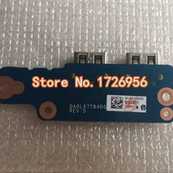 Оригинальная USB-плата для ноутбука HP Pavilion dv7-4000 series DA0LX7TB4D0 36LX7UB0000 с кабелем |