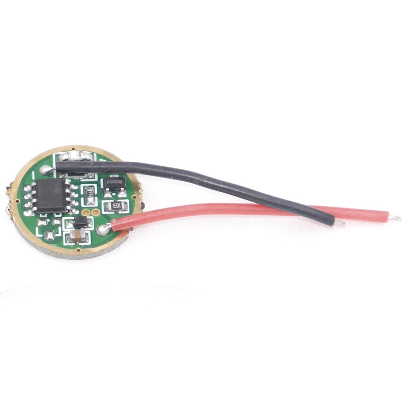 2400 мА/ч светодиодная плата драйвера 17 мм 3 режима 5 режимов для cree xml светодиодный