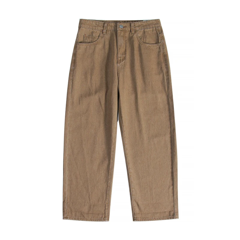 2019 новые модные прямые повседневные джинсы в Корейском стиле на весну и осень