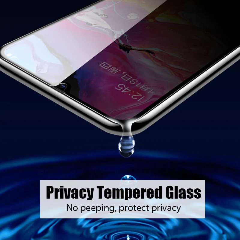 

Anti Glare Tempered Glass for Samsung A52 A51 A71 A42 5G A41 A31 A21S A11 A50 A70S A40 A30S A20e A10 Privacy Screen Protector