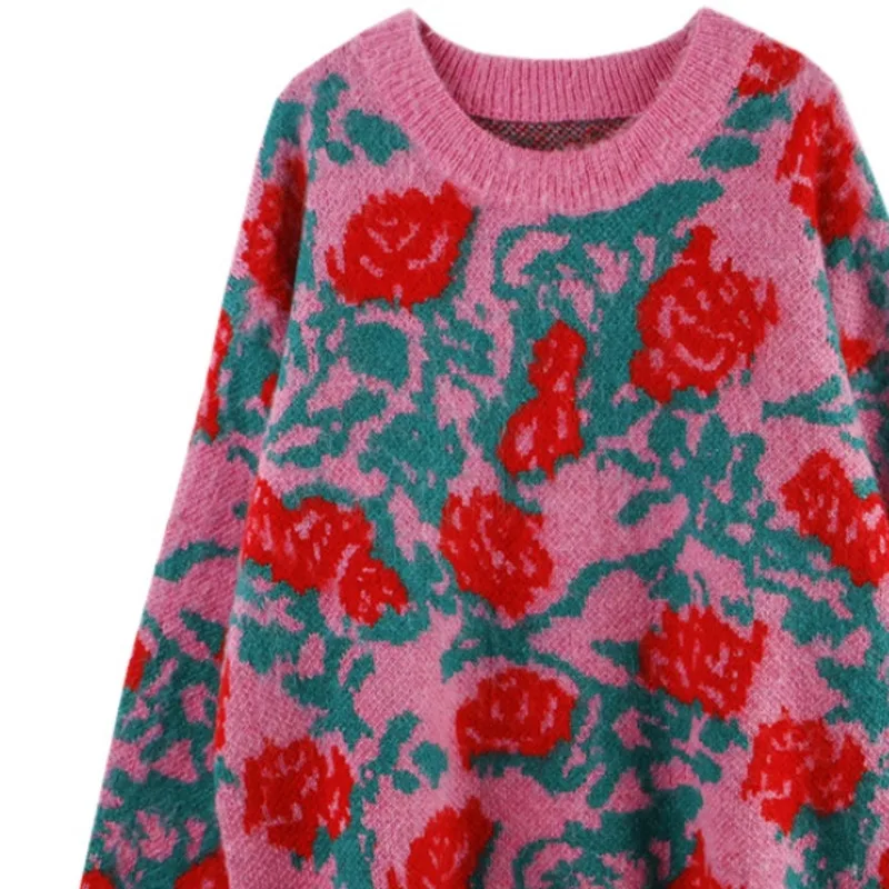 

DEAT 2021 New Autumn And Winter Fashion Casual Long Sleeve Loose Fitting Pullover Round Neck Shoulder Sleeves Top Women SL521