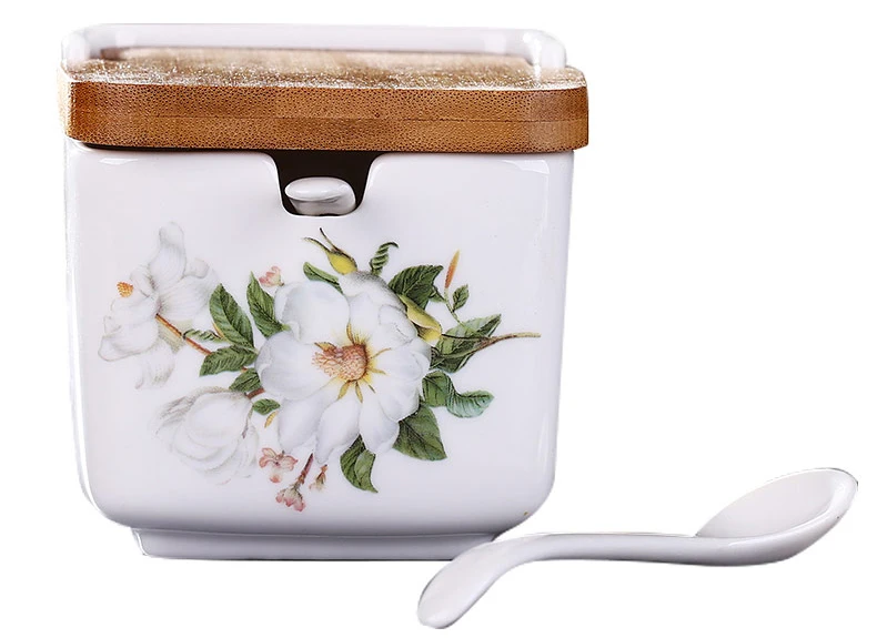 Сахарница в Корейском стиле домашний кухонный набор керамическая плитка банки