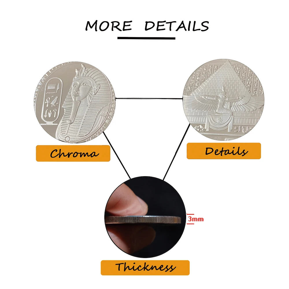 Серебряная монета для сбора Сфинкса в Древнем Египте | Дом и сад