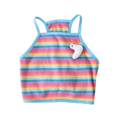 

Новинка, летняя одежда для собак, для маленьких собак, одежда для домашних животных, Симпатичный полосатый жилет для собак, эластичный хлопк...