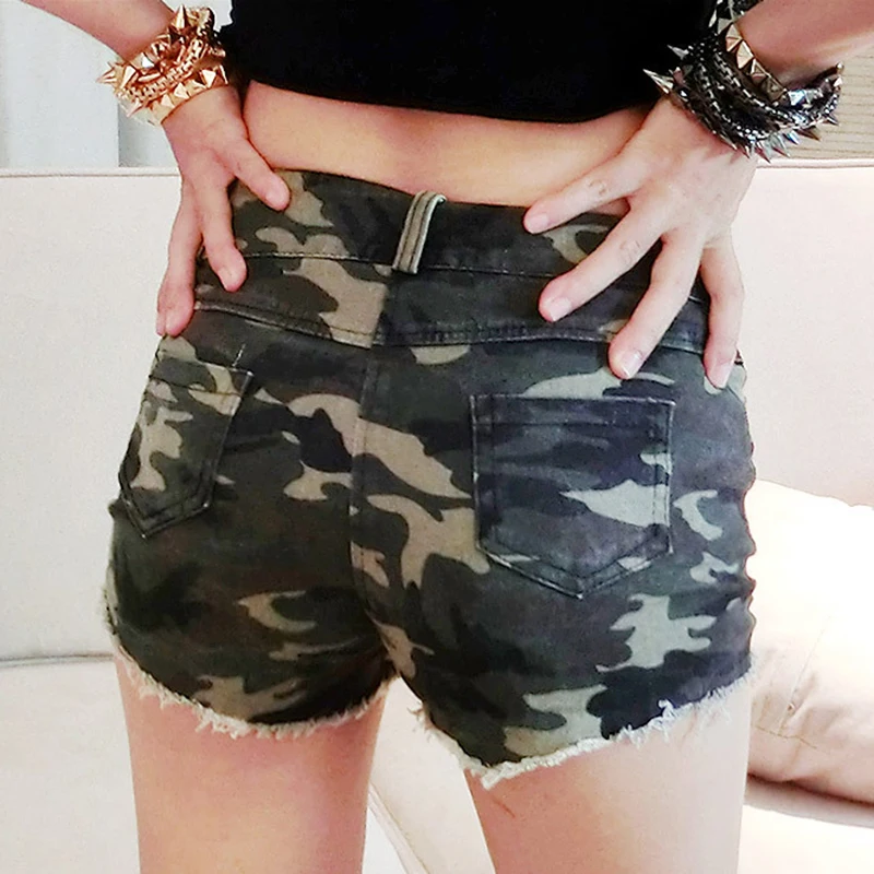 Новое поступление женские свободные джинсовые шорты с завязками ретро низкой