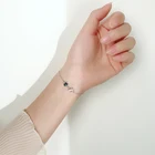 Комплект женский из ожерелья и браслета TS05, с испанским медведем