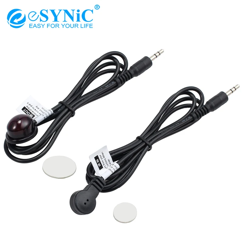 

eSYNiC IR Extension Cable Emitter Receiver Infrared System Cable Kit For HDMI Extender TX RX